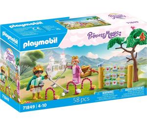 PLAYMOBIL Princess Magic Bambini del Re nel Giardino dei Giochi 71849 Playset...