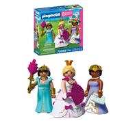PLAYMOBIL | Princess | Tre Principesse | 3 personaggi con vestiti di ricambio e accessori | Stimola la creatività | Giocattolo principessa dai 4 anni in su | 72055