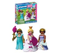 PLAYMOBIL | Princess | Tre Principesse | 3 personaggi con vestiti di ricambio e accessori | Stimola la creatività | Giocattolo principessa dai 4 anni in su | 72055