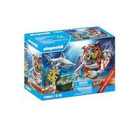 PLAYMOBIL | Promo Pack | Caccia al tesoro con sottomarino | Giocattolo da 4 anni | Regalo per bambini | Avventura sottomarina con figure e accessori | 71860