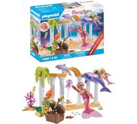 PLAYMOBIL | Promo Pack | Sirena - Tesoro con delfini | Giocattolo a partire dai 4 anni | Regalo per bambini | Avventura subacquea da favola con figure | 71861