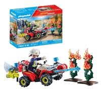 PLAYMOBIL | Action Heroes | Quad dei pompieri | Autopompa | Giocattoli per bambini dai 4 anni in su | 71825