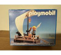 PLAYMOBIL ROBINSON CRUSOE SHIPWRECK RAFT 3793 NUOVA MADE IN GERMANY 1991