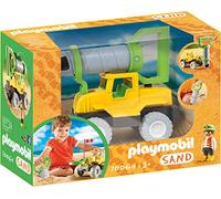 PLAYMOBIL Sand 70064, Trattore con trivella, dai 2 Anni