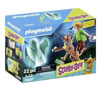 Playmobil Giocattolo Scooby-Doo 70287 – Scooby e Shaggy con fantasma – dai 5 anni