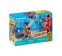 PLAYMOBIL Scooby-Doo! 70710 Il mistero del Ghost Clown, dai 5 Anni
