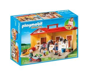 PLAYMOBIL SCRIGNO STALLA DEI PONY