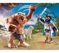 Playmobil Set 70470 Ulisse e Ciclope Polifemo Mitologia Greca NUOVO SENZA SCA...