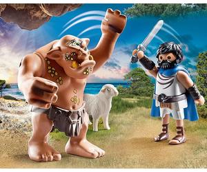 Playmobil Set 70470 Ulisse e Ciclope Polifemo Mitologia Greca NUOVO SENZA SCA...