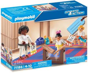 Playmobil Set 71186 Karate Arti Marziali TKD Judo Class Gift Set Nuovo Con Sc...