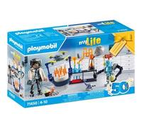 PLAYMOBIL Set Ricercatori con Robot - Una divertente festa di compleanno all'insegna della scienza - Nouvo