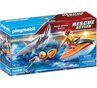 Playmobil 70489 Shark Attack Rescue Attacco Dello Squalo