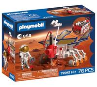 PLAYMOBIL Space ESA Mars Exploration Rover | Astronauta - Rover mobile con trapano e pannelli solari | Set di giocattoli spaziali di alta qualità per bambini dai 4 anni in su | 72012