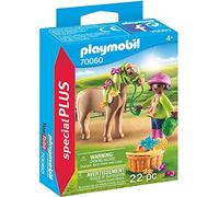 PLAYMOBIL Special Plus 70060, Bambina con Pony, dai 4 Anni