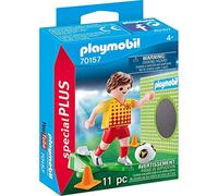 Playmobil Special Plus 70157, Calciatore Con Porta, dai 4 anni, per tutti gli appassionati di calcio