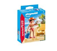 PLAYMOBIL Special Plus 70300 Donna in Vacanza con Sedia A Sdraio