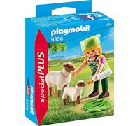 Playmobil Special Plus 9356, Ragazza con Pecora e Agnellino, dai 4 anni