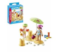 Playmobil special plus 71581 bambini con castello di sabbia per bambini dai 4 anni