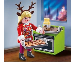 Playmobil Special Plus Set Natale 70877 Panettiere con tagliabiscotti NUOVO S...