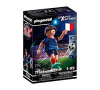 PLAYMOBIL Sport & Action 71124 Giocatore Francia B per Veri Tifosi dai 5 Anni