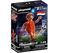 PLAYMOBIL Sport & Action Giocatore 71130 Olanda Giocattolo per Bambini dai 4 Anni