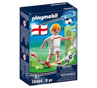 PLAYMOBIL Sports & Action 70484, Calciatore Inghilterra, dai 5 Anni