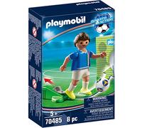 PLAYMOBIL Sports & Action 70485, Calciatore Italia, dai 5 Anni