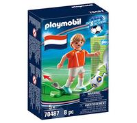 PLAYMOBIL Sports & Action 70487, Calciatore Olanda, dai 5 Anni