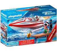 Playmobil Sports&Action Barca Con Motore Sottomarino 70744 Corsa