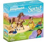 PLAYMOBIL Spririt 70122, PRU con Cavallo e Puledro per Bambini dai 4 Anni