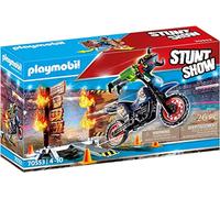 PLAYMOBIL Stuntshow 70553, Moto da acrobazie, Dai 4 ai 10 anni