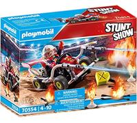 Playmobil 70554 Acrobazie Mostra Fuoco Quad Veicolo E Figura Giochi