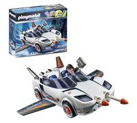 PLAYMOBIL Top Agents, Agente Segreto e Racer 71587, dai 4 anni in su
