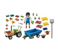 Playmobil Trattore Con Rimorchio
