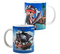 Playmobil United Labels Tazza da caffè, Motivo Pirati, 320 ml