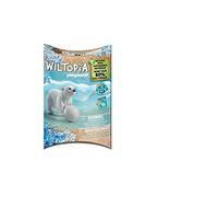 Playmobil 71073 Wiltopia Baby Polar Bear, Animal Toy,for Children 4-10, Sustainable Toy Animals, Polar Bear Toy, Collectible Toy for Kids, Made Form 80% Recycled Material