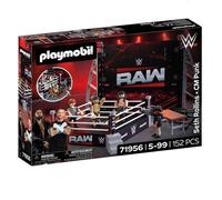 Playmobil WWE RAW Ring Collectors Set Ring da wrestling con Personaggi e accesso