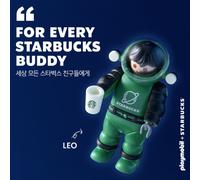 PLAYMOBIL X STARBUCKS Korea Limited Edition Astronaut LEO Figure 70526 Tracking