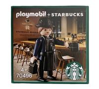 PLAYMOBIL X STARBUCKS Limited Edition Coffee Master Barista Jun Figure 70496