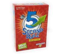 PlayMonster - 5 Second Rule Mini Game - Pensa velocemente e sputalo fuori! - Gioco per feste in famiglia - 3+ giocatori dai 10 anni in su