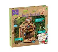 PlayMonster Craft-Tastic - Make A Bug Hotel - DIY Nature Craft Kit - No Tools Needed - Decorate Your Hotel with Stickers - Ages 4+ with Help