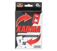 PlayMonster Giochi - Gioco di carte Karma (pacchetto verticale) - Cosa va in giro... Viene intorno! - Un gioco di eliminazione dai creatori di cinque corone, 2-6 giocatori dai 8 anni in su
