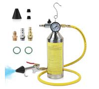 PLAYOCCAR Kit di risciacquo AC Kit di risciacquo aria condizionata auto casa con manometro 220PSI & ugello Gancio 3.5ft Connettore tubo per tubo aria condizionata auto