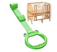 Playpen Pull Up Rings, Cot Assistance Tool, Ergonomic Grip for Guardrails and Gates, Balance Practice Aid, Indoor Home Bedroom Playroom Support, Boys Girls Development Helper