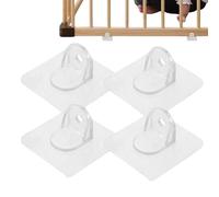 Playpen Stabilizer, Kids Playpen Clips, Child Safety Feet, 4-Pack Stabilizer Fixing Tools, Portable Stand Support, Playroom Accessories, 1.5 X 1.5 X 1.5 Inches