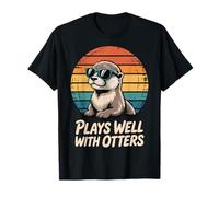 Plays Well with Otters Maglietta