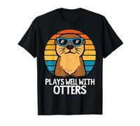Plays Well with Otters Maglietta
