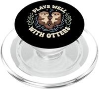Plays Well With Otters PopSockets PopGrip per MagSafe