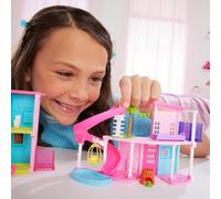 Playset Casa Delle Bambole Barbie Mini Barbieland Con Bambola Da 3,8 Cm, Mobili