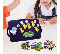 Playset da tavolo in feltro Giocattolo per genitori e figli dai 3 anni in su